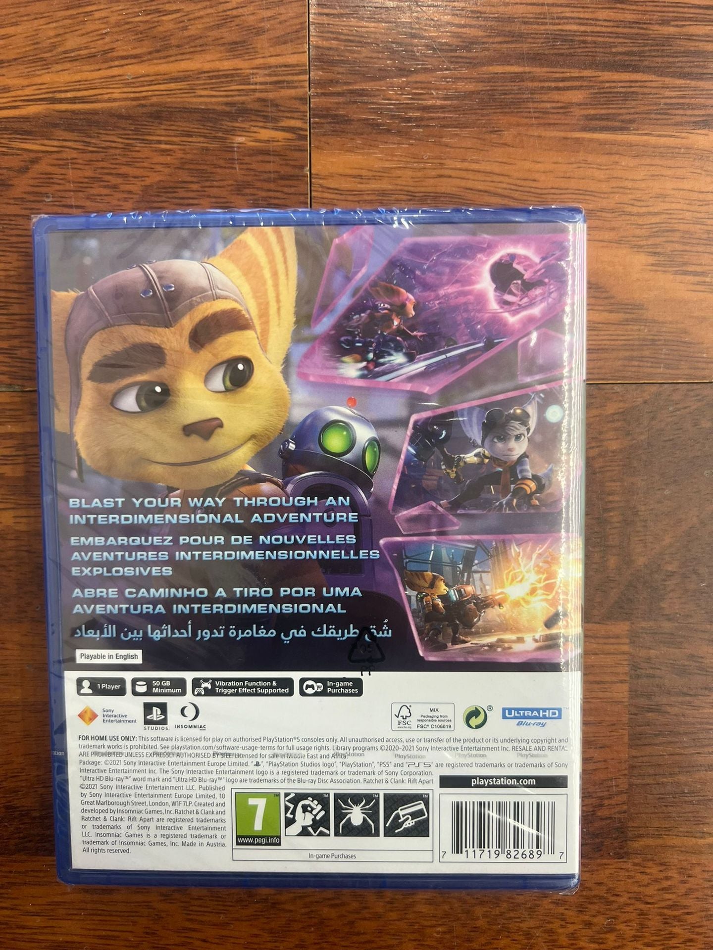Ratchet & Clank Rift Apart PS5 UK/FR/ES/AR Ratchet & Clank Rift Apart PS5 UK/FR/ES/AR